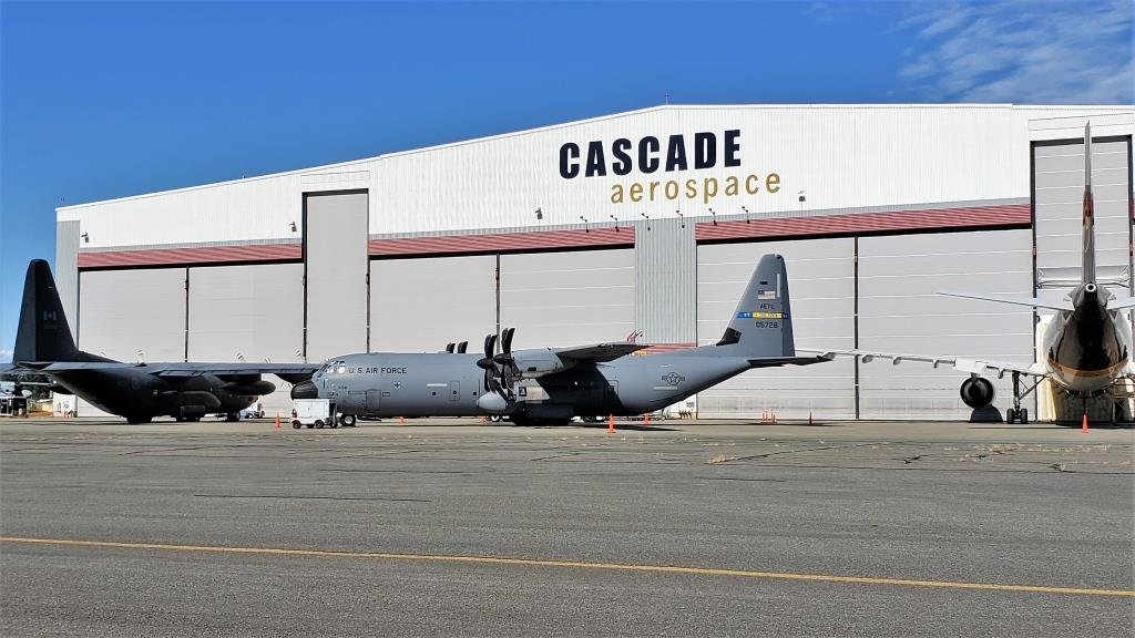 Cascade has the distinction of being one of only two heavy maintenance centres in the world for the C-130J Super Hercules Credit: Joetey Attariwala